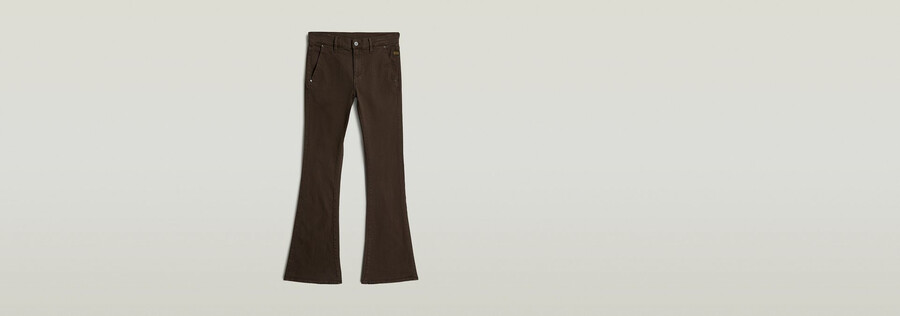 3301 pantaloni chino svasati