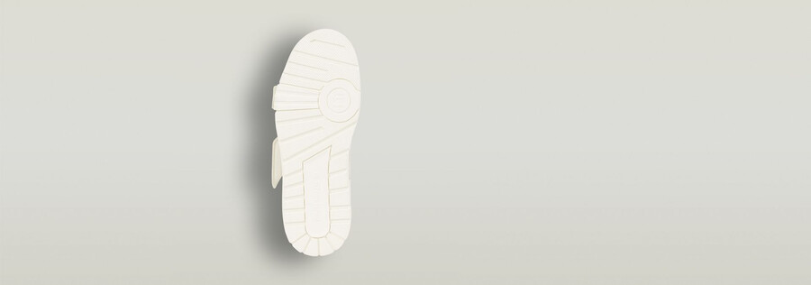 sneakers in pelle con velcro lhana ii