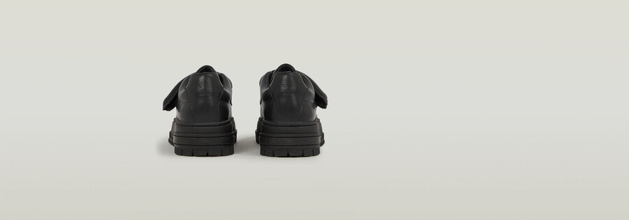 sneakers in pelle con velcro lhana ii