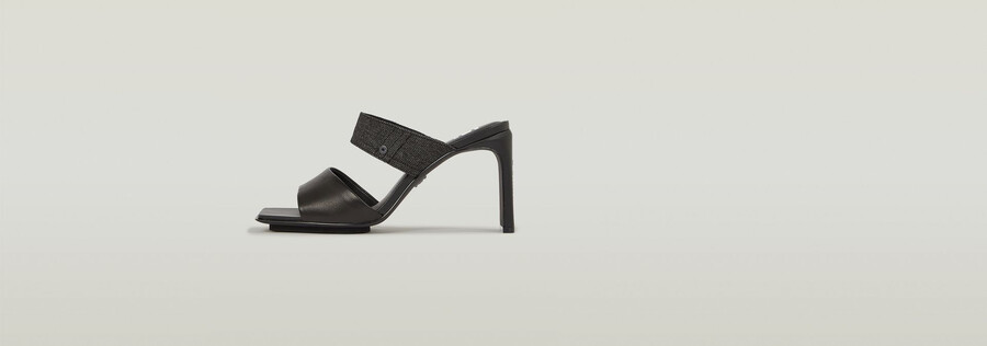 mule in pelle darcy