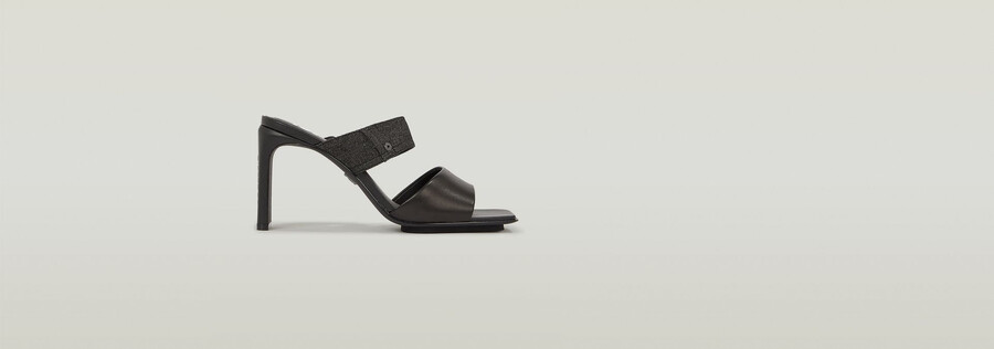 mule in pelle darcy