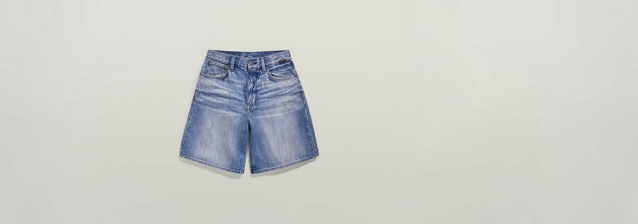 pantaloncini larghi a botte