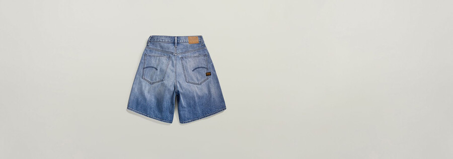 pantaloncini larghi a botte