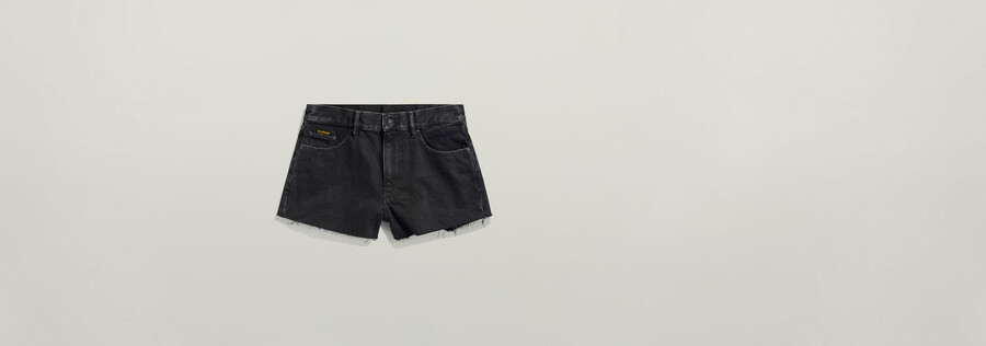 true shorts raw edge
