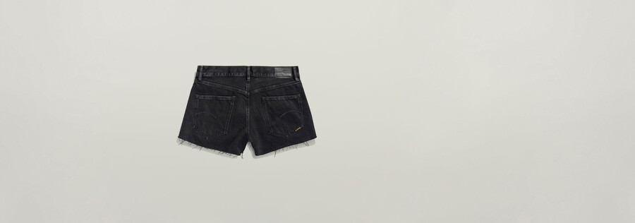 true shorts raw edge