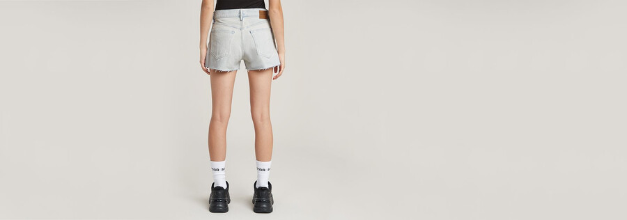 true shorts raw edge