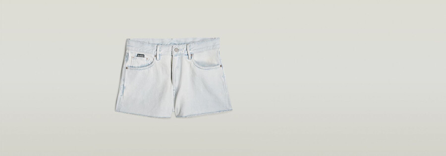 true shorts raw edge