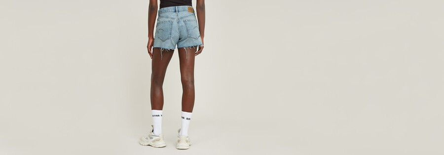 true shorts raw edge