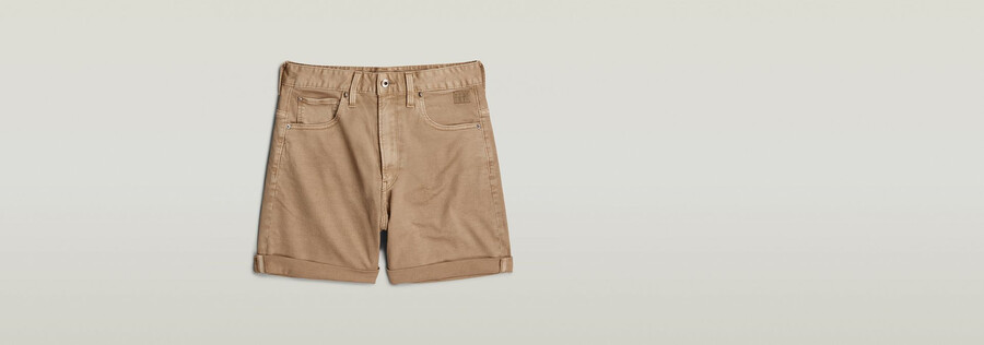 pantaloncini larghi a 5 tasche