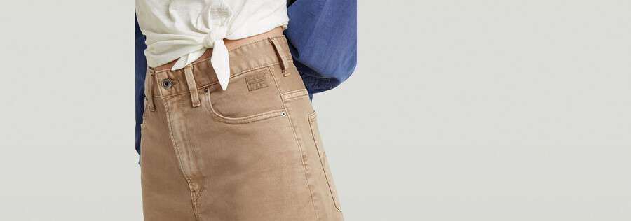 pantaloncini larghi a 5 tasche