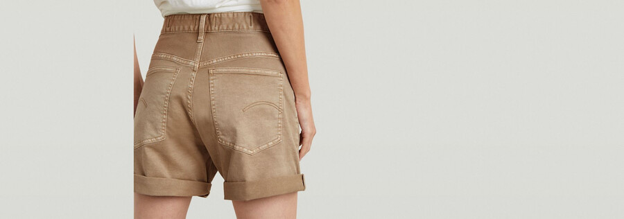 pantaloncini larghi a 5 tasche