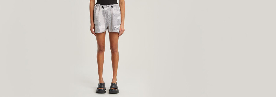pantaloncini da corsa in tessuto