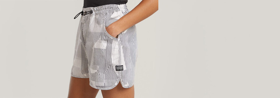 pantaloncini da corsa in tessuto