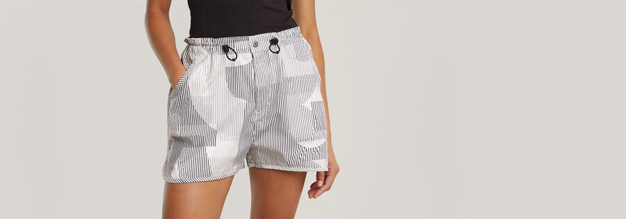 pantaloncini da corsa in tessuto