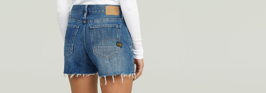 judee short raw edge