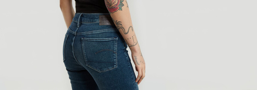 3301 jeans attillati