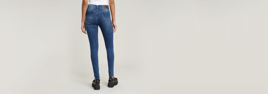 jeans 3301 mid skinny