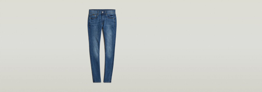jeans 3301 mid skinny