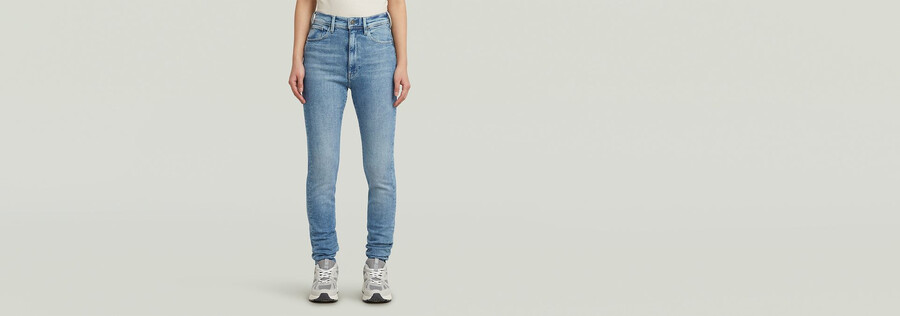 jeans ultra skinny kafey