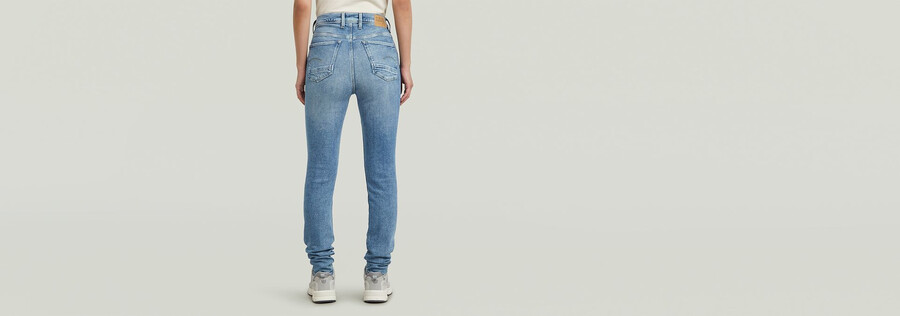 jeans ultra skinny kafey