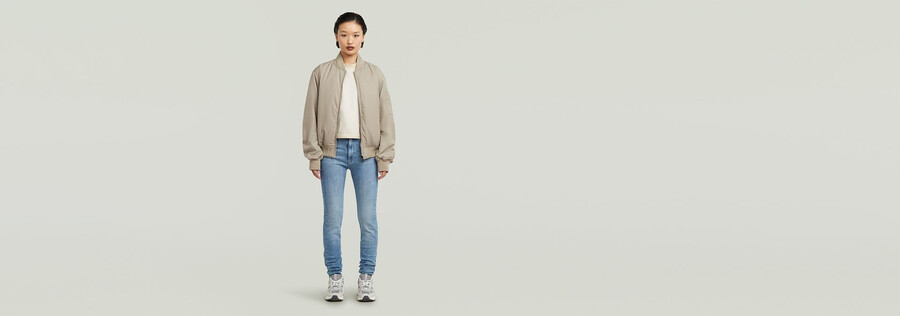 jeans ultra skinny kafey