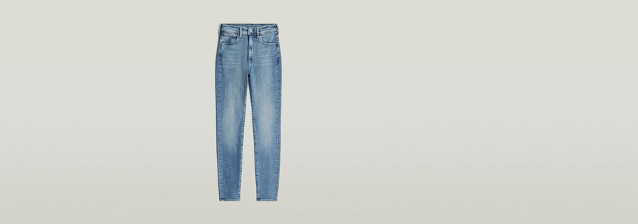 jeans ultra skinny kafey