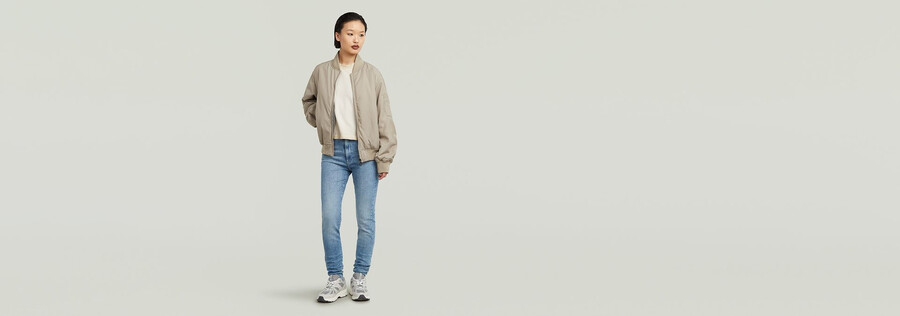 jeans ultra skinny kafey