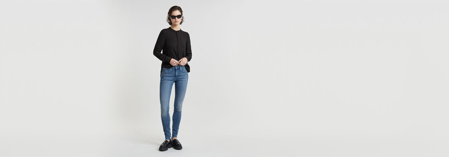 jeans aderenti lhana
