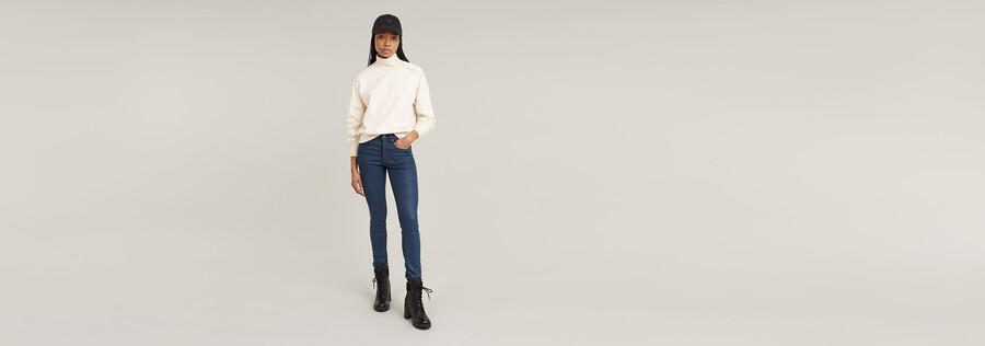 jeans aderenti lhana