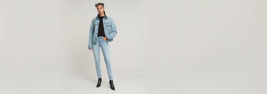 jeans aderenti lhana