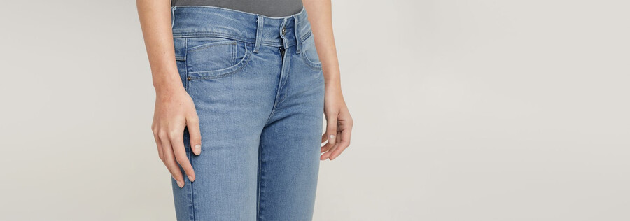 jeans lynn mid skinny