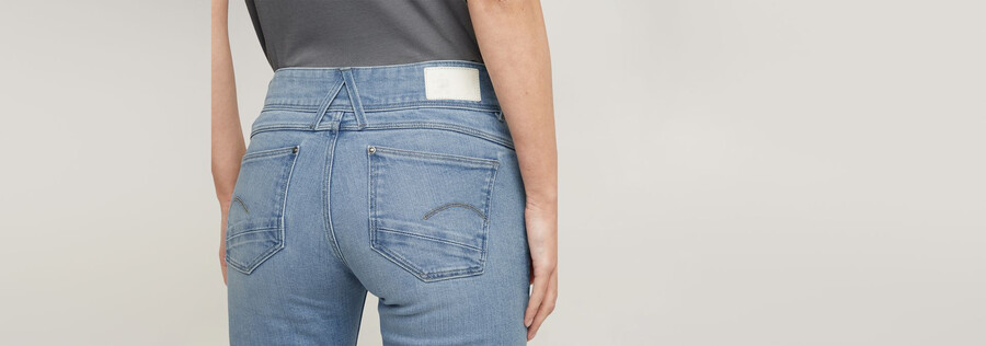 jeans lynn mid skinny