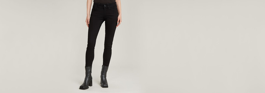 jeans lynn mid skinny