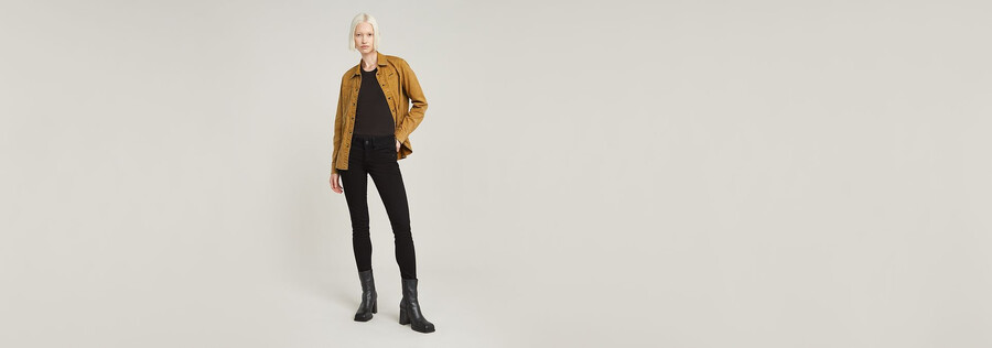 jeans lynn mid skinny