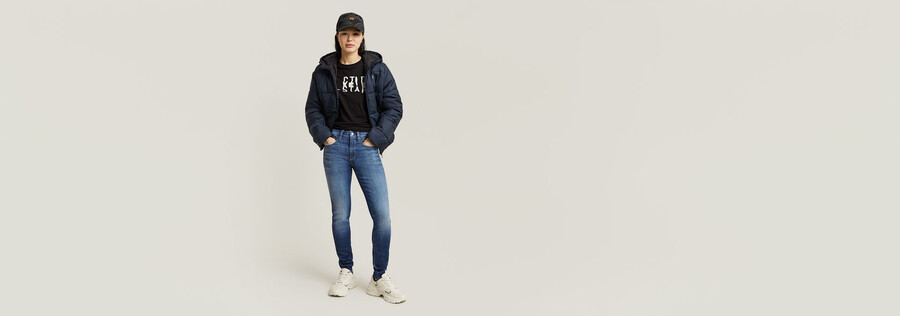 jeans aderenti lhana