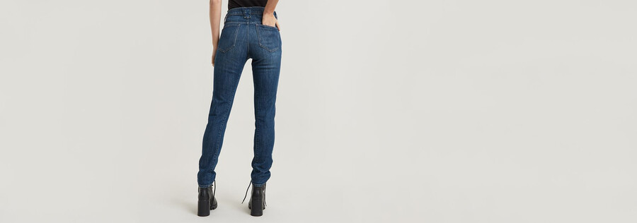 jeans aderenti dritti ace 2.0 biker