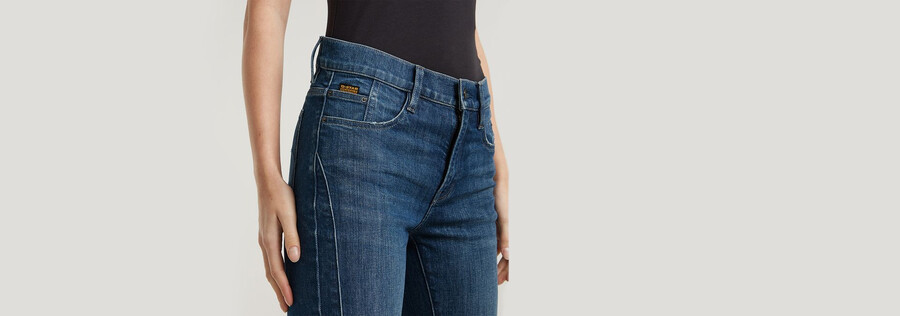 jeans aderenti dritti ace 2.0 biker