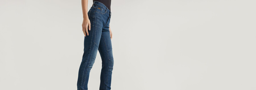 jeans aderenti dritti ace 2.0 biker