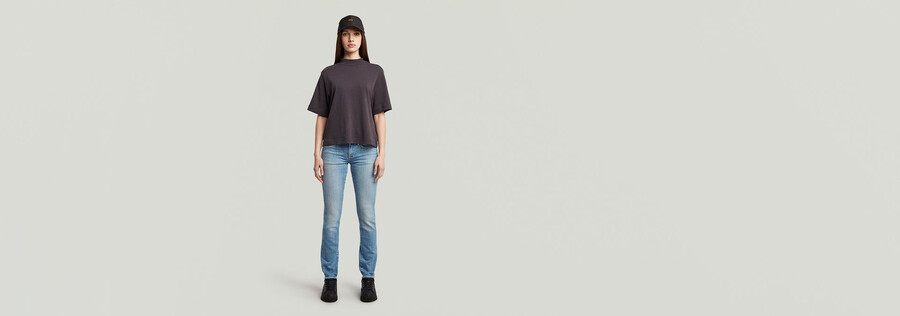 jeans dritti slim midge