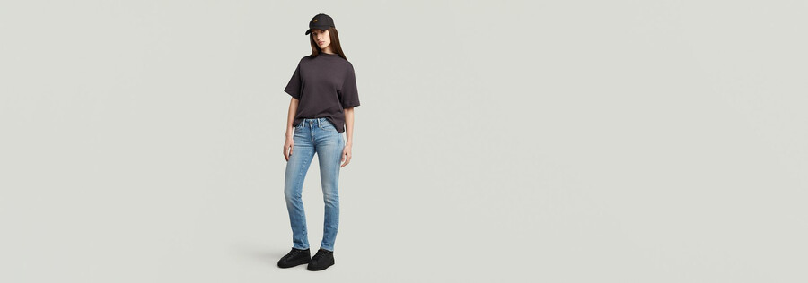 jeans dritti slim midge