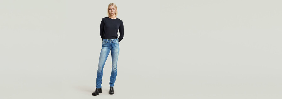 jeans dritti slim midge