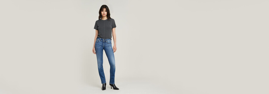 jeans dritti slim midge