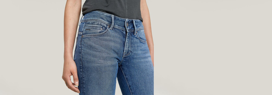 jeans dritti slim midge