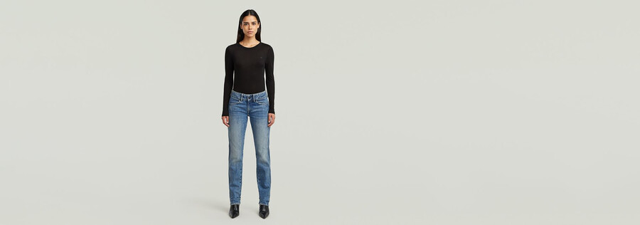 jeans midge slim straight pm