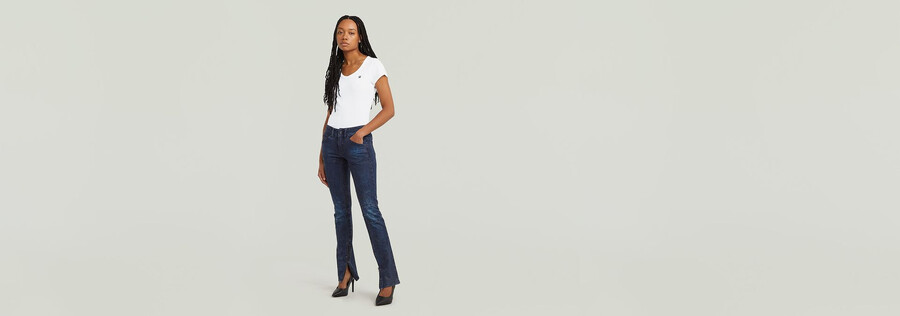 jeans moto slim