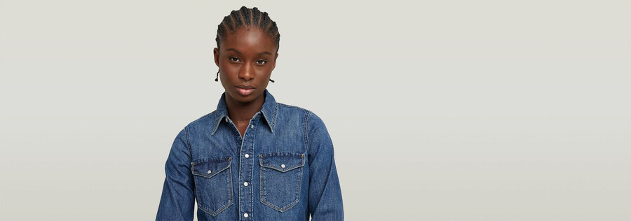 camicia western slim