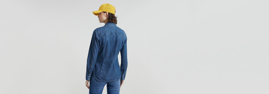 camicia western slim