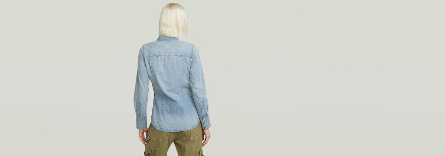 camicia western slim
