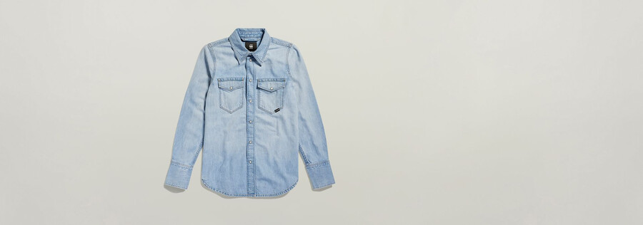 camicia western slim