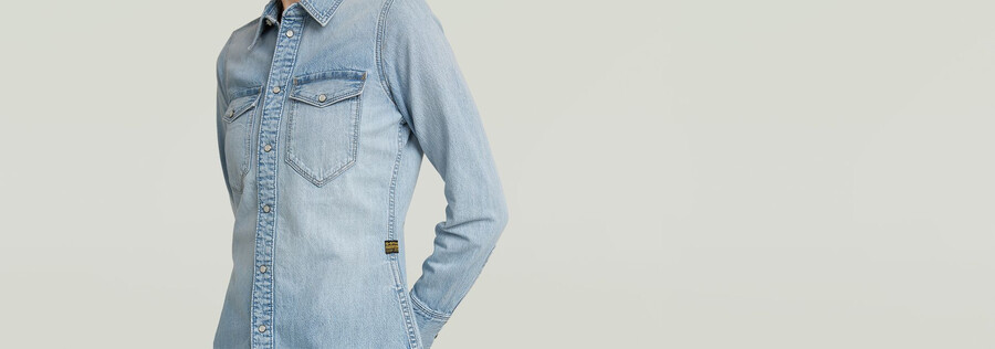 camicia western slim